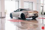 Lexus LC500 Liquid Platinum on Vossen Wheels (HF-3) 2019 года